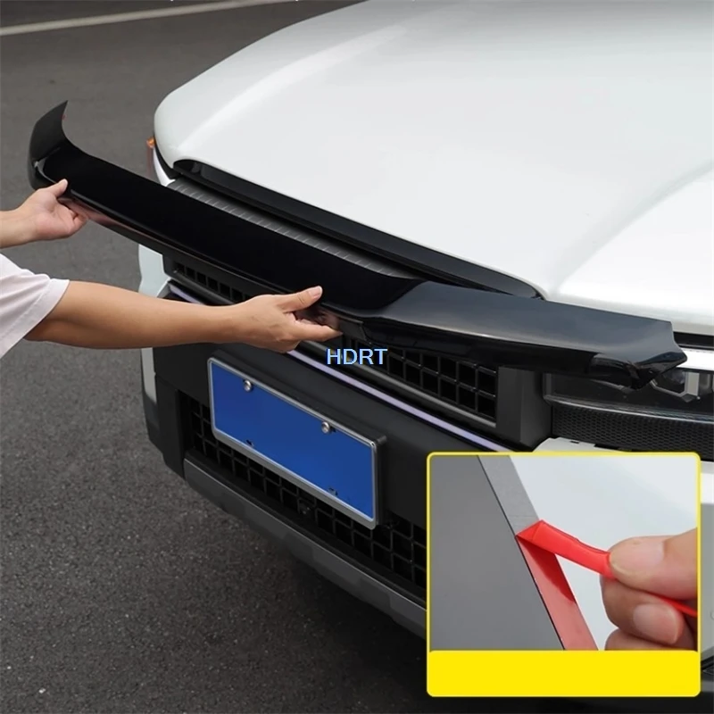 

Для Toyota Land Cruiser 250 LC250 Prado 2024 + автомобильный стиль, передние гоночные грили, крышка капота, накладка на капот двигателя, аксессуары, автозапчасти