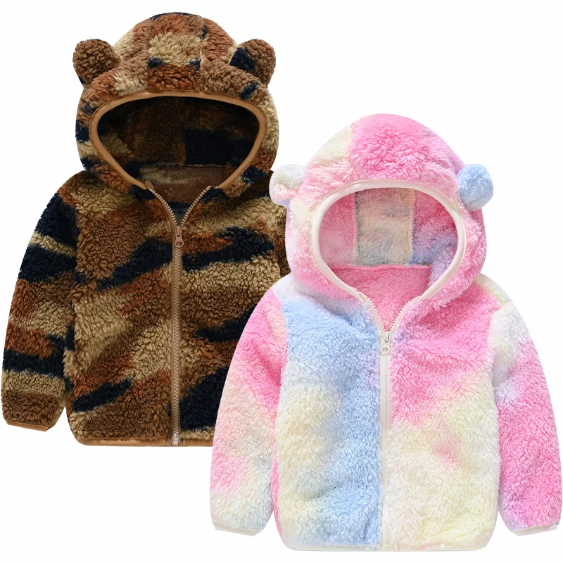 

Детская флисовая толстовка с капюшоном, на осень/зиму