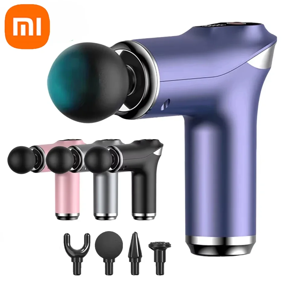 Массажный пистолет Xiaomi для глубоких тканей массажер мышц портативный