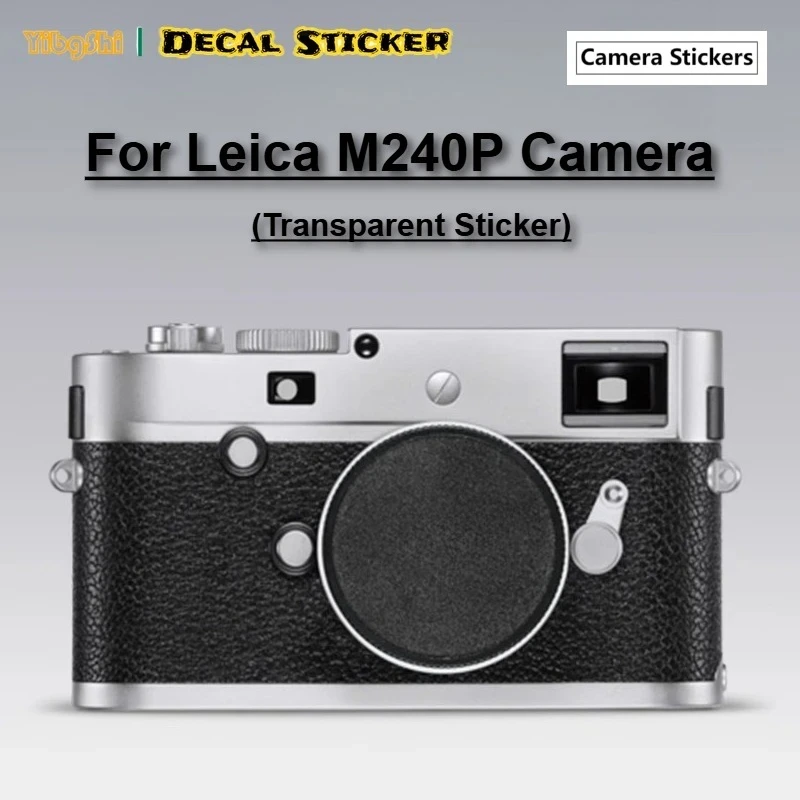 Фото Прозрачная наклейка для камеры Leica M240p, защитная пленка M-P для LEICA M240P, наклейка-обертка №1