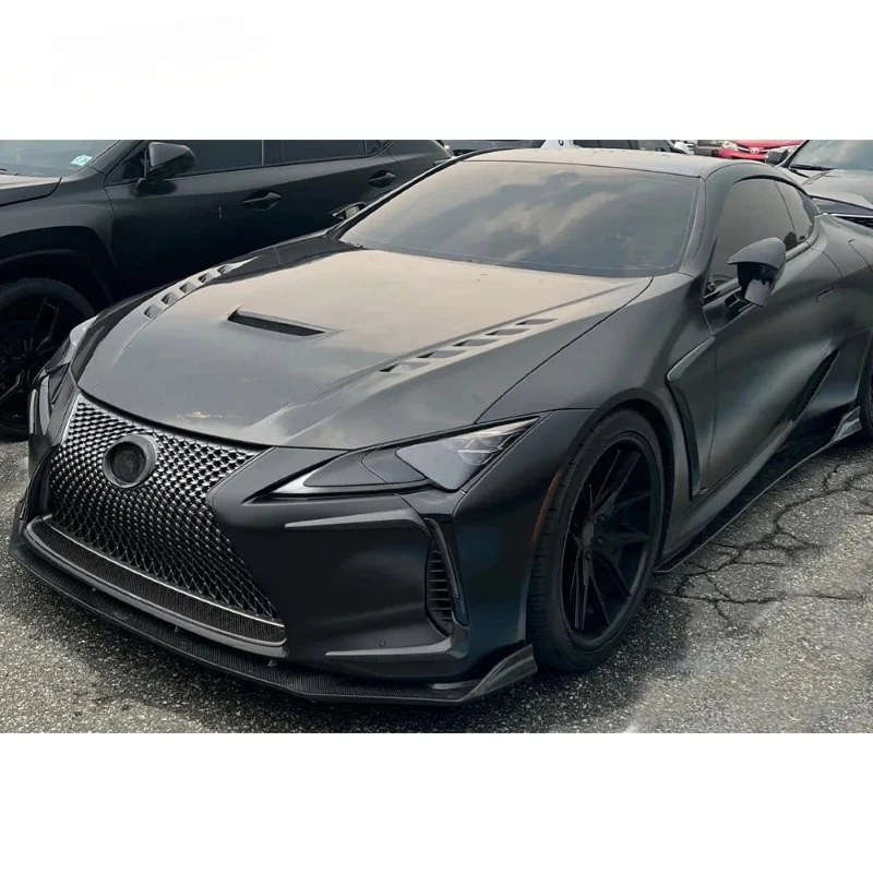 Комплект из натурального углеродного волокна для Lexus Lc500 передняя боковая юбка
