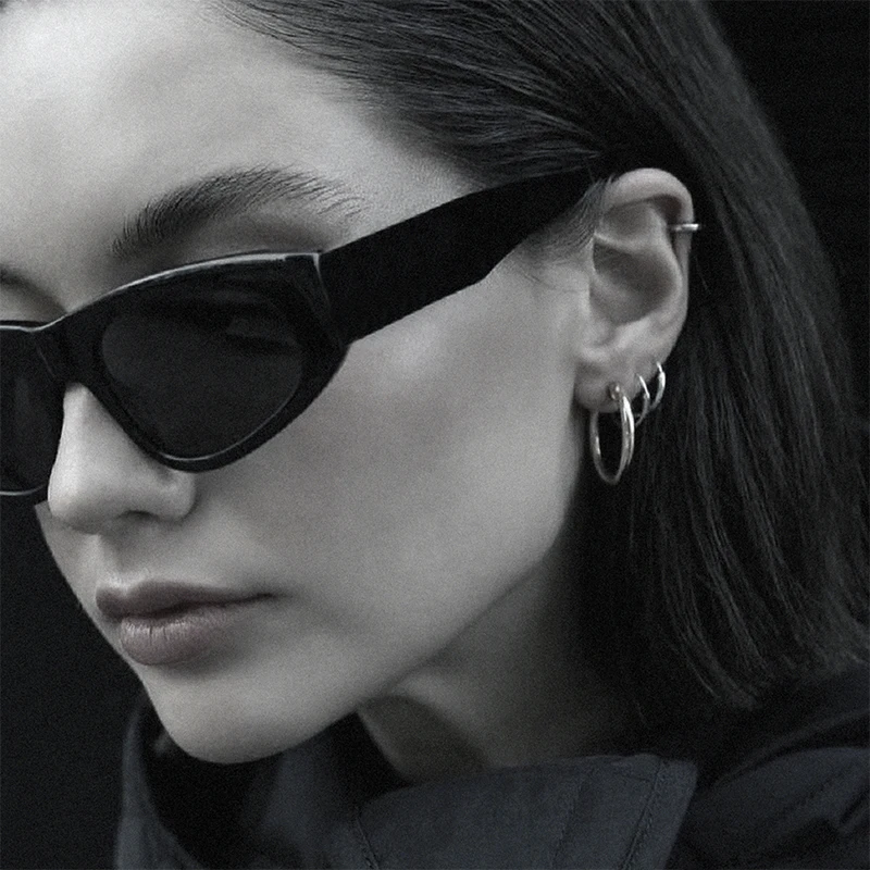 NIGO кошачий глаз ретро персонализированные солнцезащитные очки модные мужские и