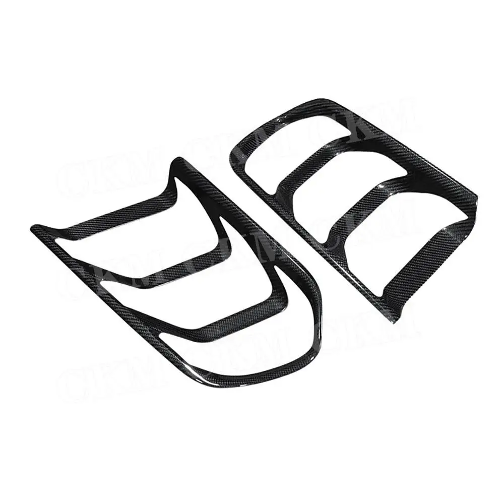 Задний бампер из углеродного волокна задний фонарь накладка на заднюю лампу