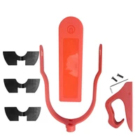 electric scooter vibration damper set shock absorber mud fender bracket holder panel cover kit red