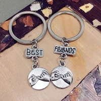 good friend best friends a pair of key rings commemorative keychain valentines day gift