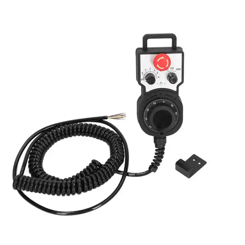 

CNC Manual Controller Self Transfer Handwheel Controller with Brackets for Industrial Control Equipment