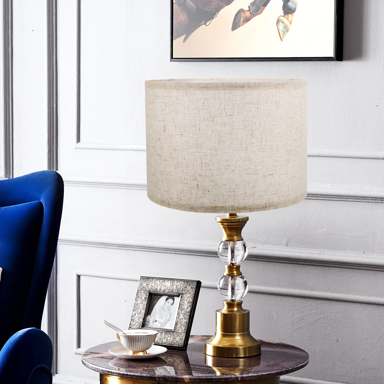 

Vintage -color Practical Floor Lamp Shade for Living Room Decoration Bedroom Ceiling