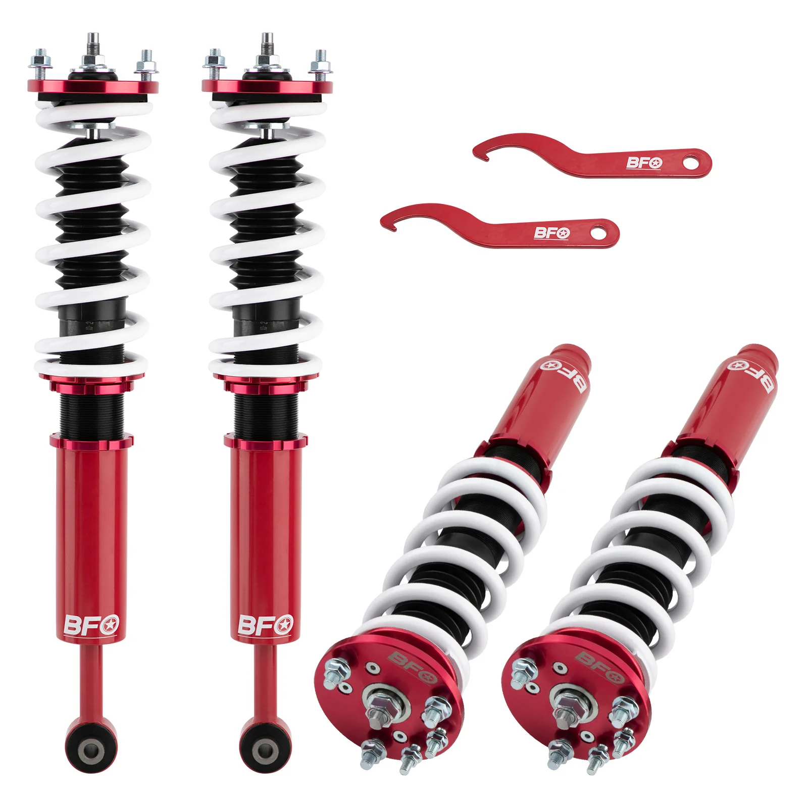 

BFO Racing Coilover Shock Springs For Honda Accord 03-07 Shock Absorbers tuning height Lowering