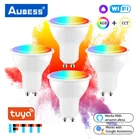 Умная Светодиодная лампа Gu10 с поддержкой Wi-Fi и голосовым управлением