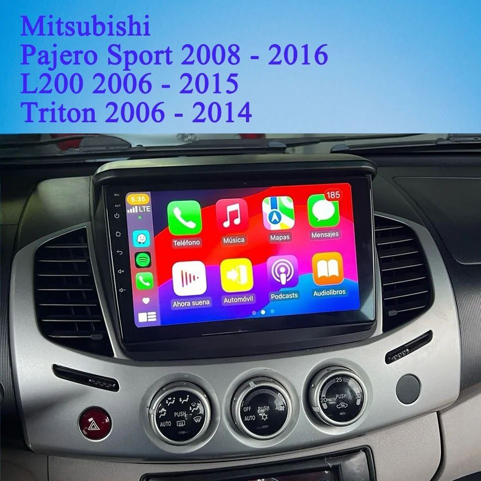 

Для Mitsubishi Pajero Sport L200 Triton 2006-2016 8 ядер 128G авторадио GPS Navi магнитофон DVD кассета видео аудиоплеер
