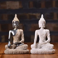 buddha statues thailand buddha statue sculpture home decor office desk ornament vintage gift figurine hindu siting buddha