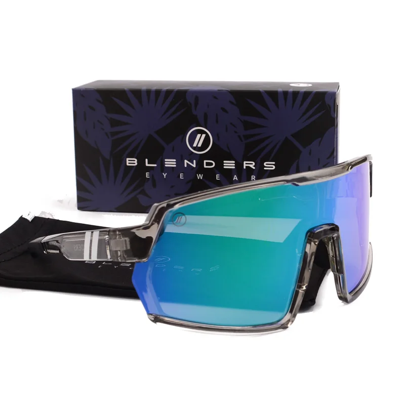 Фото Солнцезащитные очки BLENDERS New Polarized Sports для мужчин и женщин, спортивные очки для бега, велосипедные очки в европейском и американском стиле, защита от ветра и песка. №3