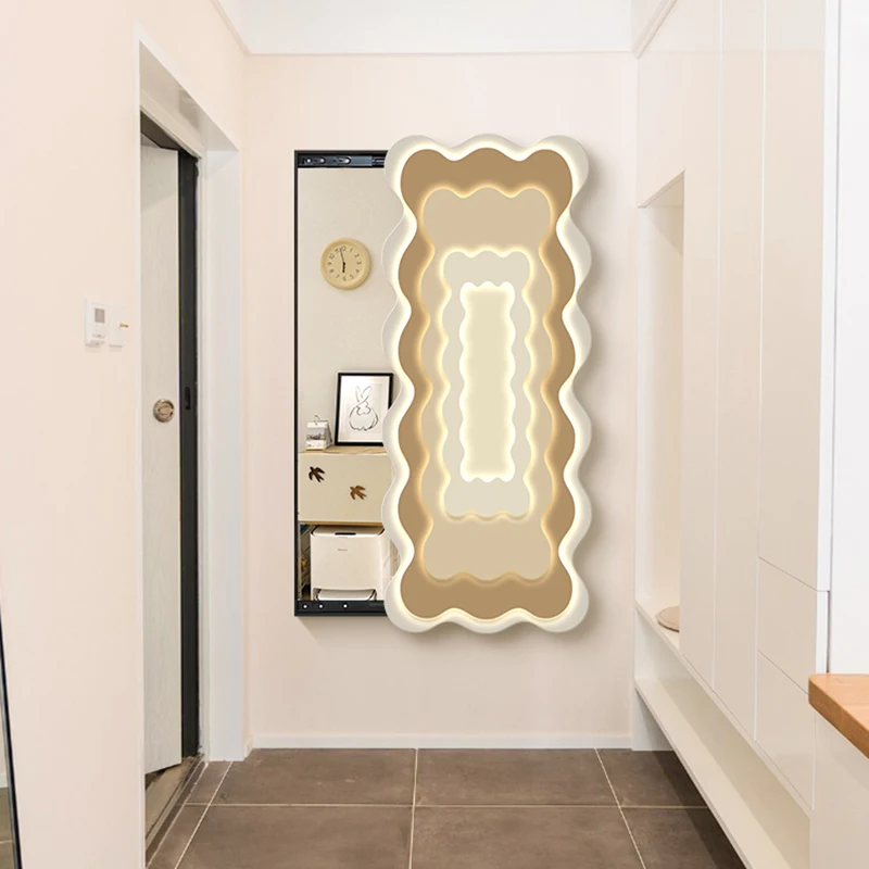 

Standing Floor Decorative Mirrors True Vintage House Interior Decorative Mirrors Full Body Long Espejo Redondo Bedroom Decor