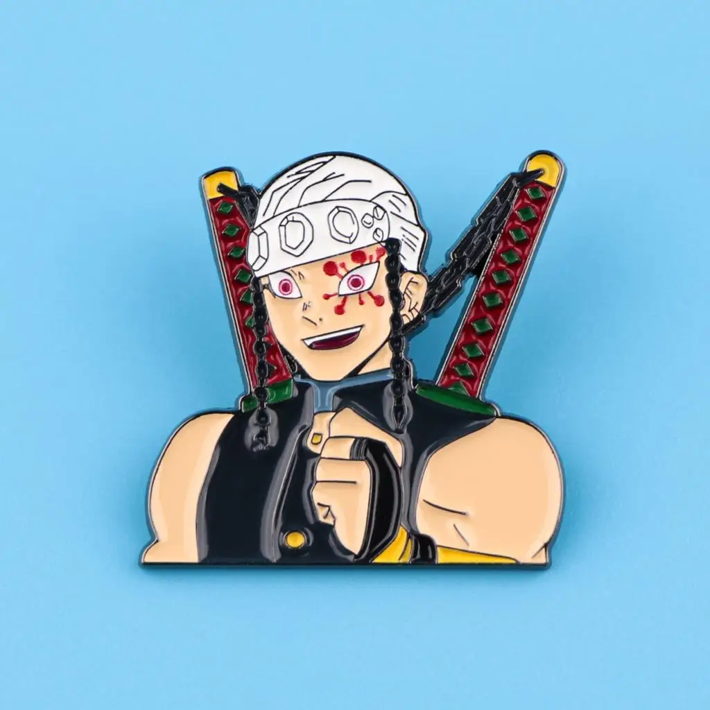 

Anime Cool Lapel Pin Badge on Backpack Enamel Pin Brooch for Clothes Jeans Badge Cosplay Accessory Jewelry Gift for Fans