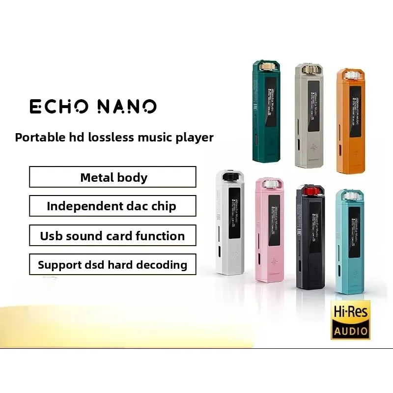 Фото Портативный музыкальный плеер FiiO SnowSky ECHO MP3 NANO HiFi с поддержкой lossless-аудио и высоким разрешением, DAP для аудиофилов №2
