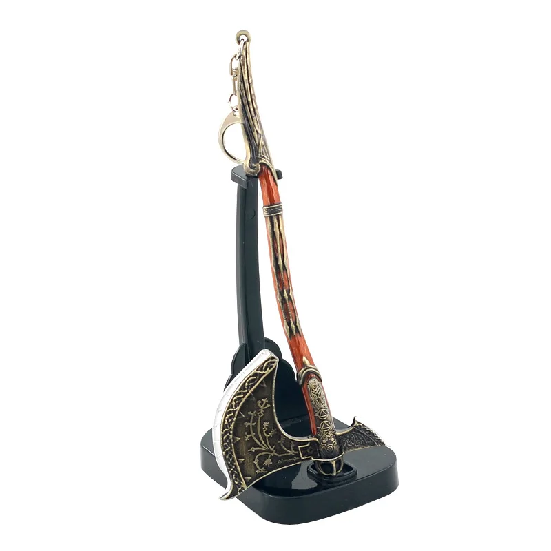 16 см топор Левиафана Кратос Бог войны брелок металлический PSP игровая периферия