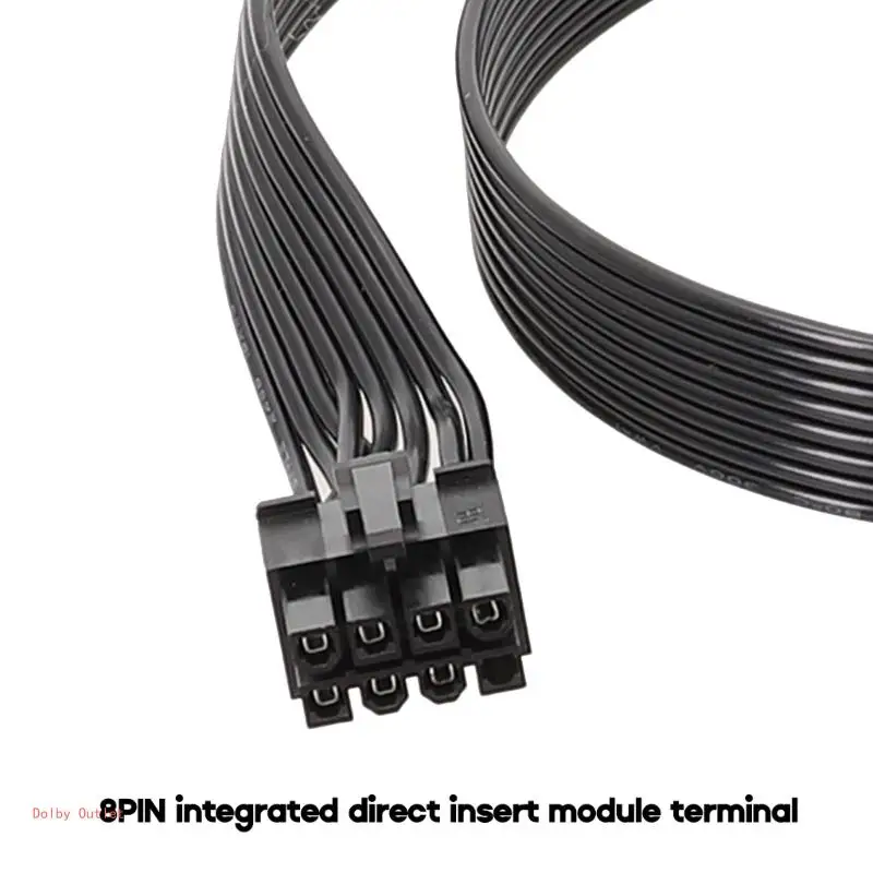 Кабель питания 8PIN-8PIN (6+2) 18AWG для модульных блоков HX1200 HX1000 HX850 HX750 50/60/70/100 см