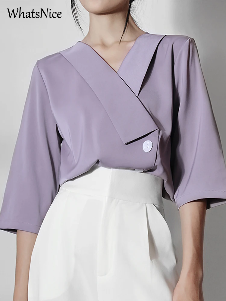 Дешевые модные женские рубашки оптом блузка повседневные топы офисные шифоновые