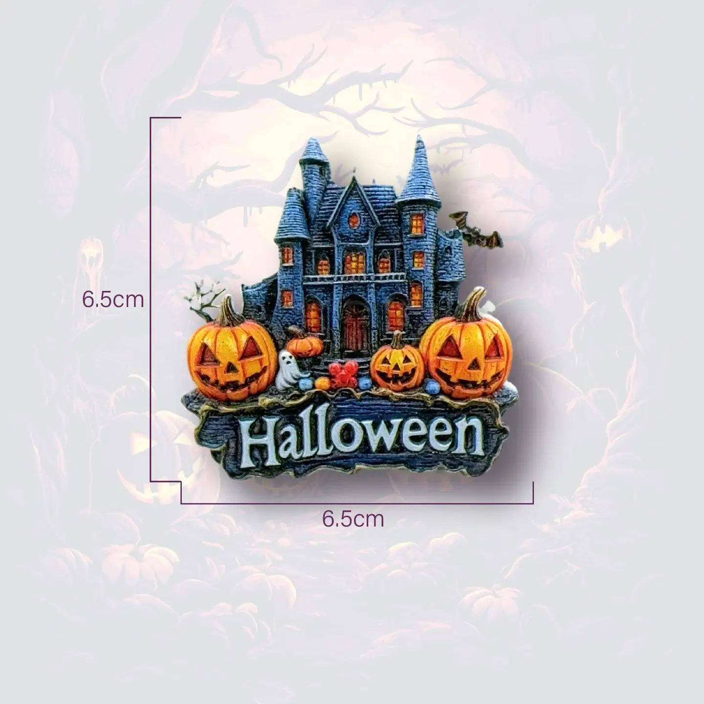 

Наклейка на холодильник, серия Хэллоуина, сувенирный креативный подарок, украшение для дома, магнитная наклейка, сувенирный подарок, высокий смысл