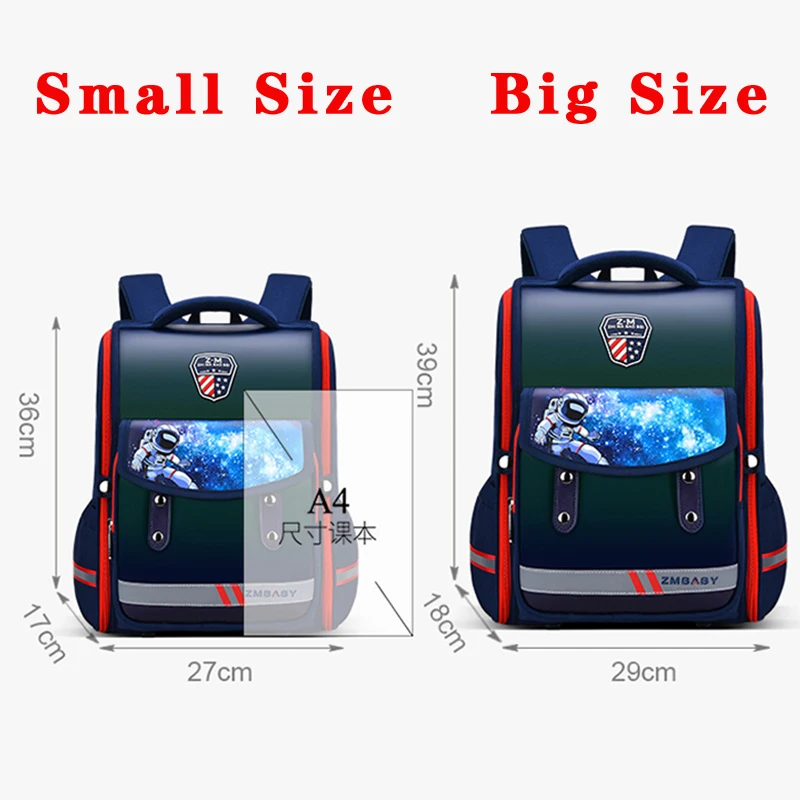 Children's School Backpacks Kids Cartoon Cute Astronaut Unicorn School Bags For Boys Girls Orthopedic Primary Schoolbags Mochila