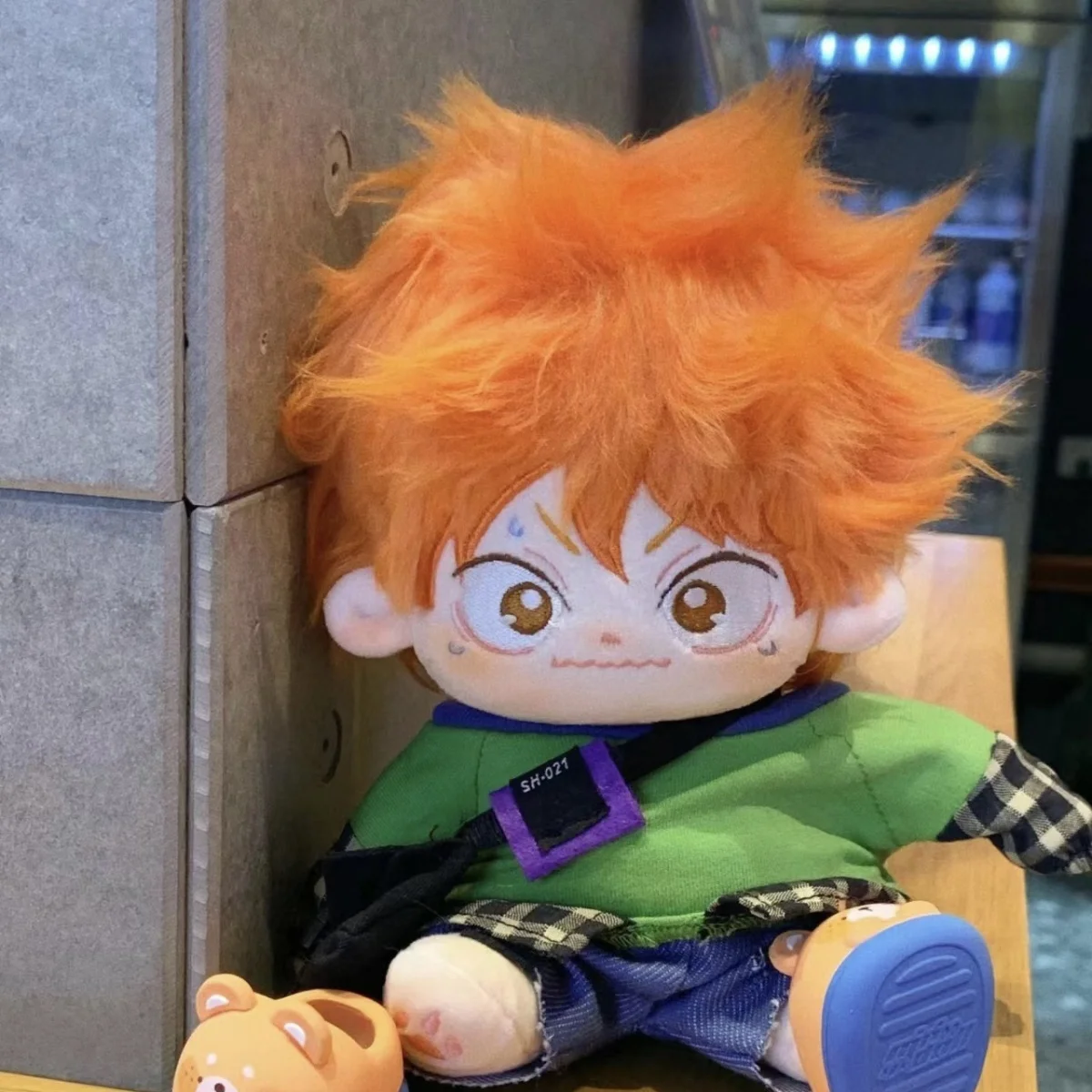 

Аниме Haikyuu! Плюшевая набивная кукла для косплея Shoyo Hinata, наряд, хлопковая Красивая плюшевая подушка, 20 см, талисман, рождественский подарок, Новинка