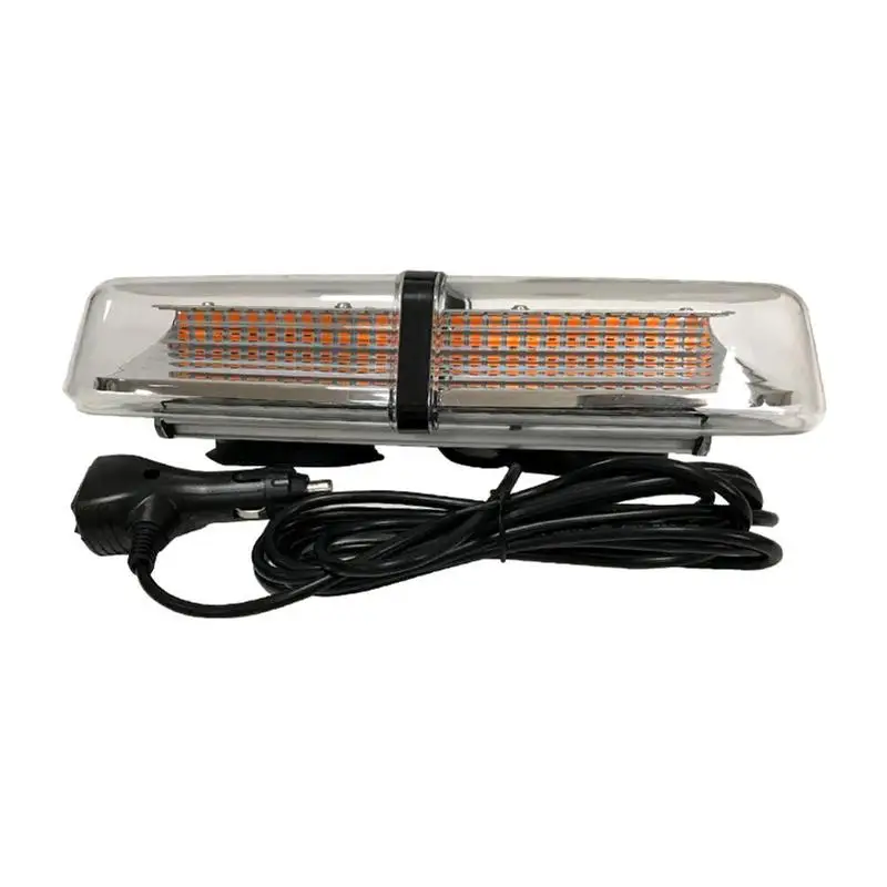 72 LED Strobe Beacon Lights Car Rooftop Flash Emergency Light 12v-24v Strobe Yellow Truck Atmosphere Roof Warning Light