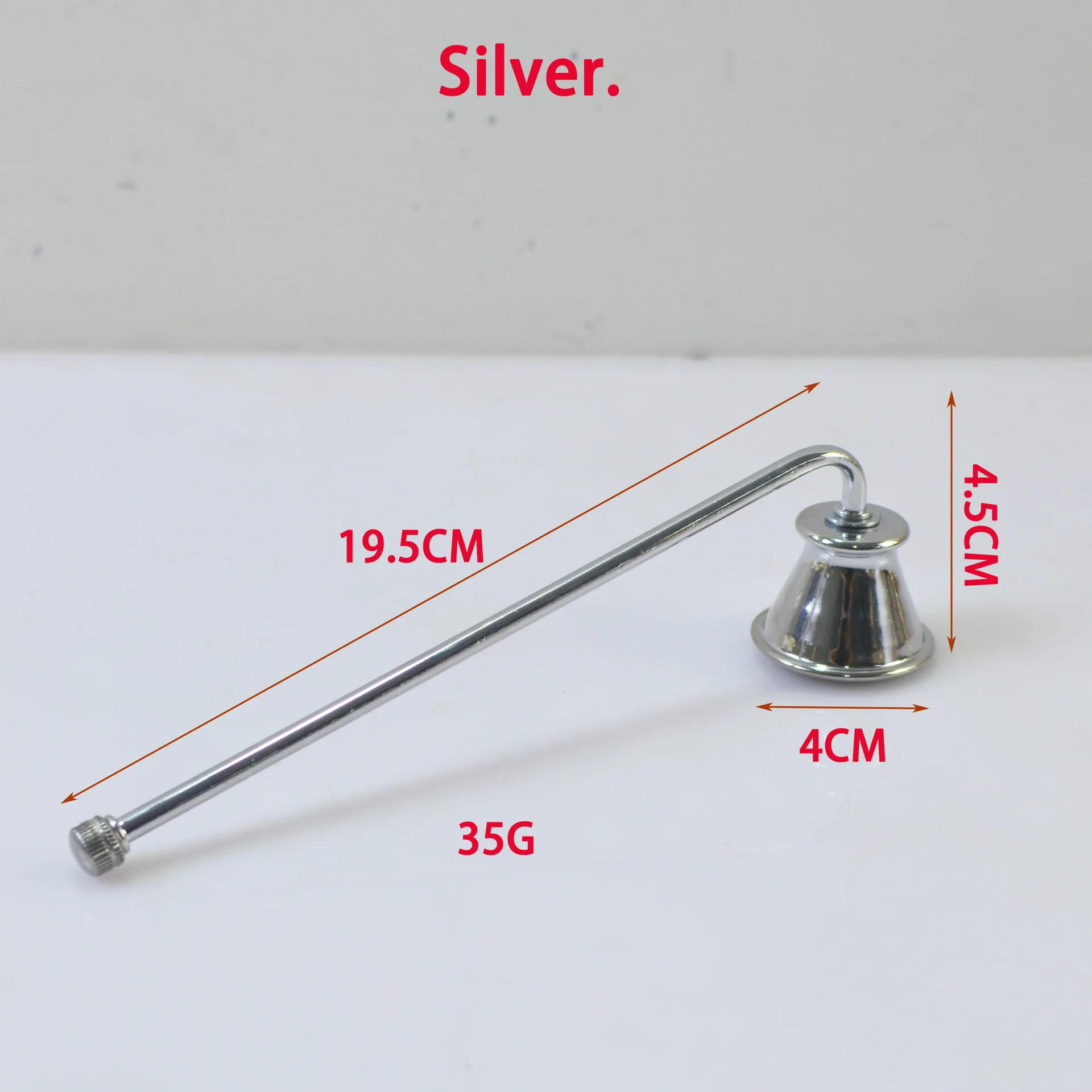 

Металлический затушиватель свечей 19.5 см