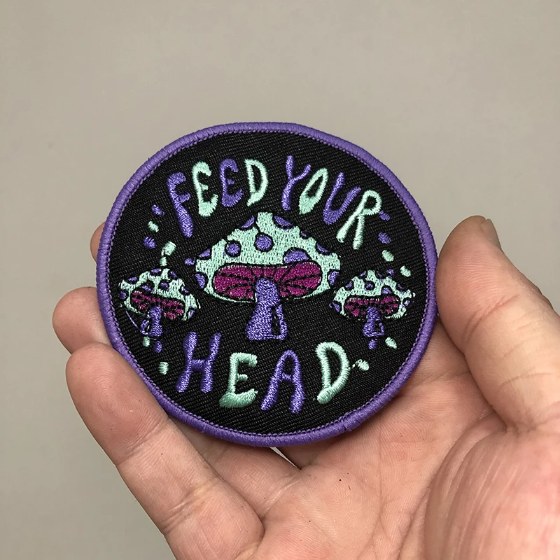 Симпатичные нашивки с вышивкой инопланетянина одежда горячие клейкие наклейки