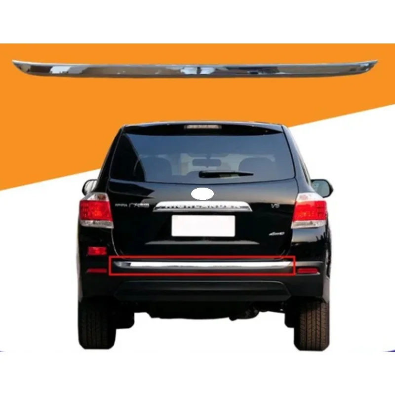 

Хромированная полоса для переднего и заднего бампера для Toyota highlander 2012-2014
