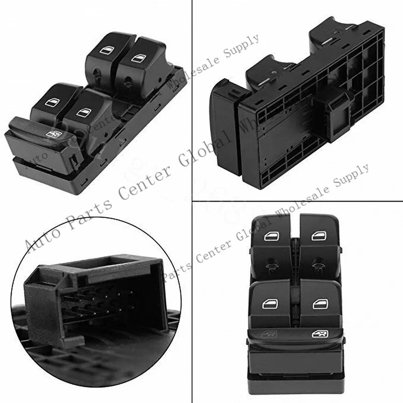 Фото Z+ FIT ДЛЯ AUDI A4 (B8) A5 Q5 Главный переключатель управления стеклоподъемниками, сторона водителя, 8K0959851D №3