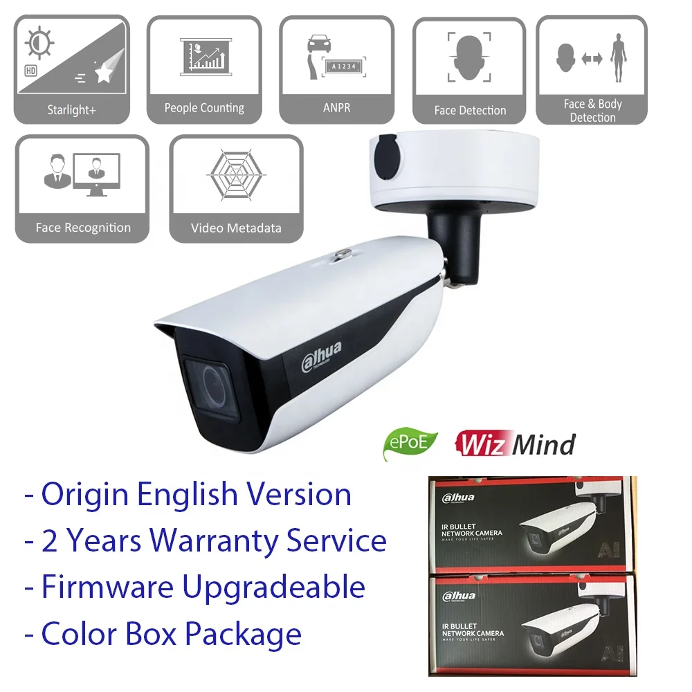 12MP ультра людей подсчет обнаружения транспортного средства ANPR сеть Ai камера