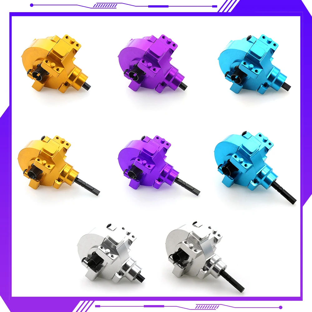 Передняя и задняя Шестерня из алюминиевого сплава, полный привод, шестерня 02030 03015 02024 02051 102075 для 1/10 HSP 94123 94107 94111 94118