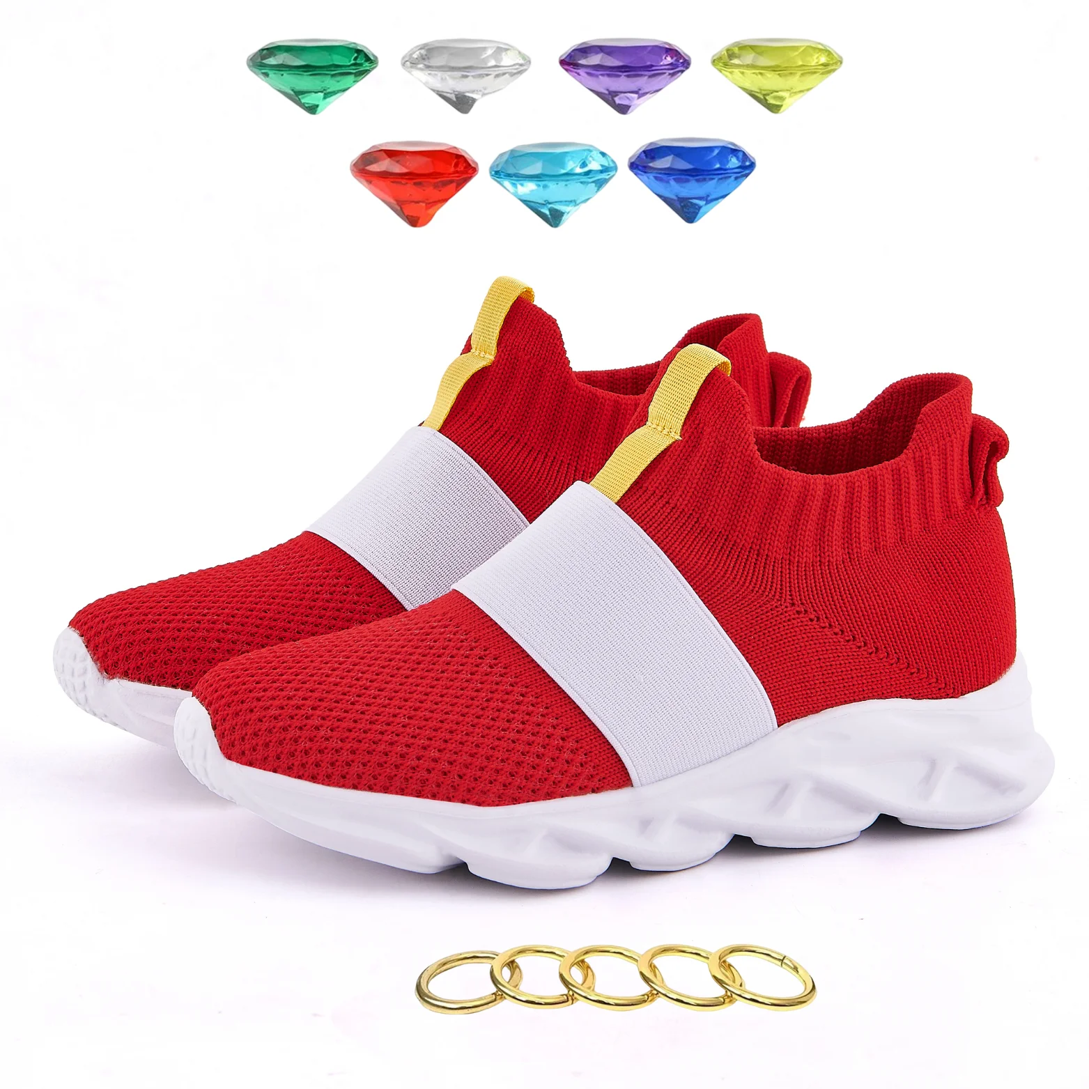 Sonic Shoes Kids Gotta Go Fast Sonic Zapatillas Sonic Red Sonic Shoes For Kids Boys Girls Cartoon Anime Sonic Games Shoes