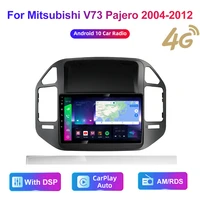 hd multimedia 9 inch car auto radio android gps wireless carplayauto 4g amrdsdsp for mitsubishi v73 pajero 2004 12