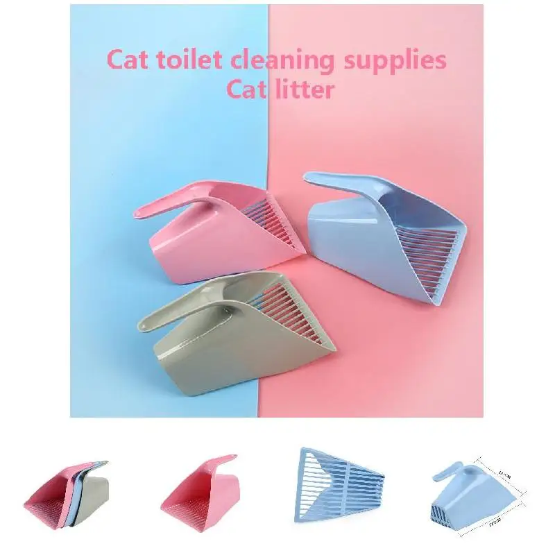 

1 Pcs Cat Litter Shovel Pet Cleaning Tool Plastic Scoop Cat Sand Toilet Cleaning G10