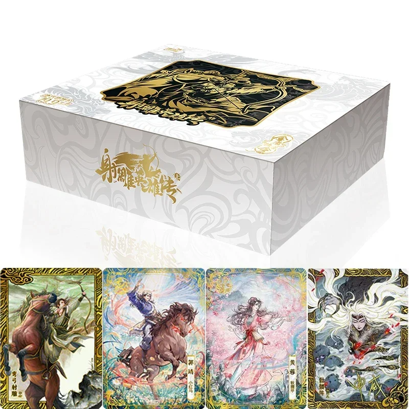 KAYOU подлинная новая карта Louis Cha The Legend of the Condor Heroes Huangrong Yang Guo Fiction коллекционные