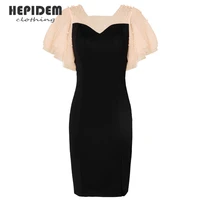 hepidem clothing runway fashion spring party dresses womens print floral vintage gallus sleeveless long dress 69956