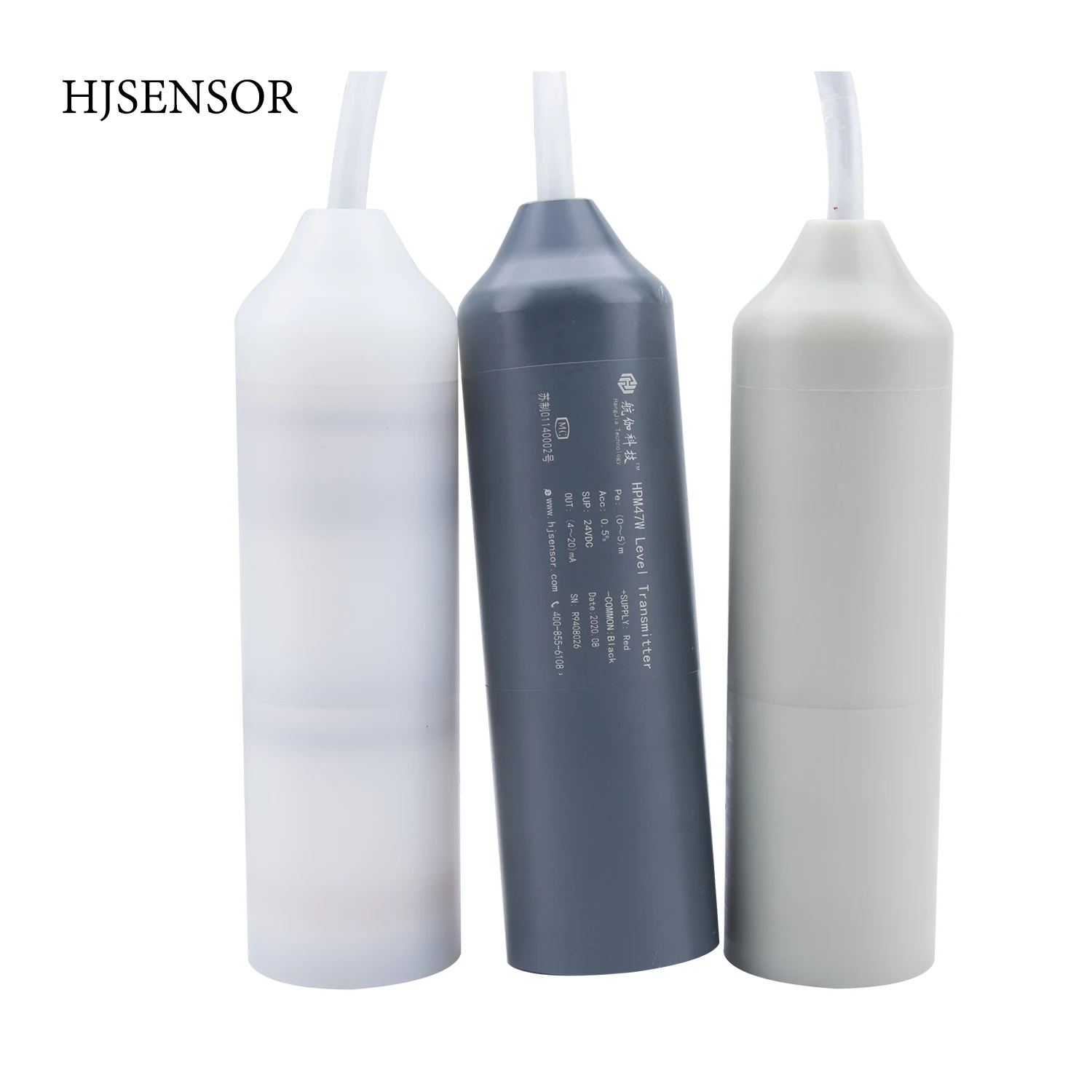 HJSensor Погружной антикоррозийный датчик давления уровня воды из ПВХ материал