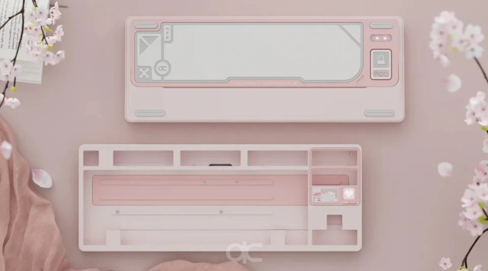 Qwertykeys QK80MK2 Комплект механической клавиатуры Трехрежимный комплект беспроводной