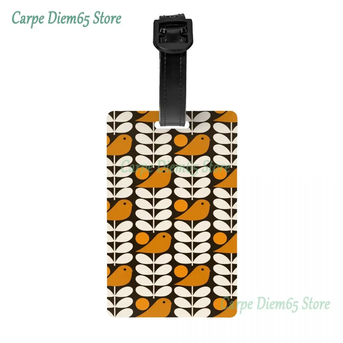 Tag Custom Orla Kiely Scandi Baggage Tags Privacy Cover Name
