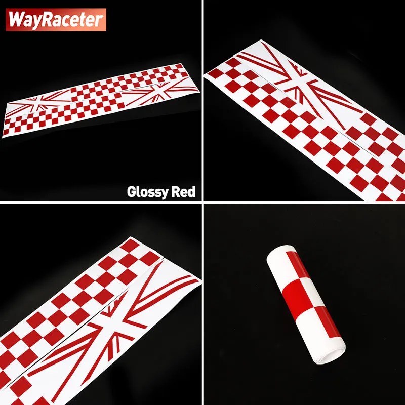 Виниловая наклейка на дверь и боковые гонки Union Jack для MINI Cooper R53 R50 JCW John аксессуары