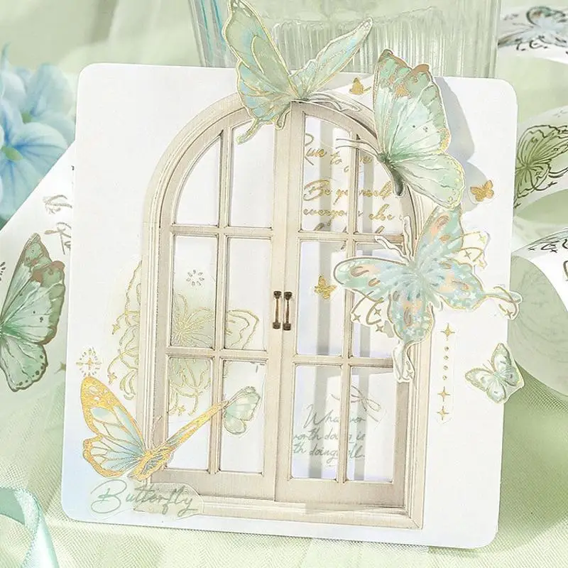 Винтажная Лента-бабочка 4x300 См Для Девочек Журнал Скрапбукинг Аксессуары Ручной