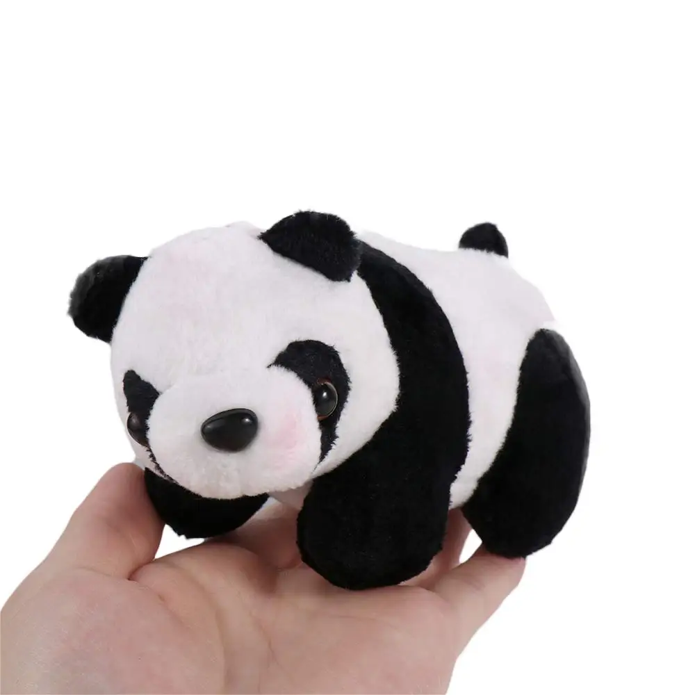 

Новый мультяшный плюшевый брелок в виде милой панды для женщин, брелок для ключей в виде рюкзака, маленький подарок