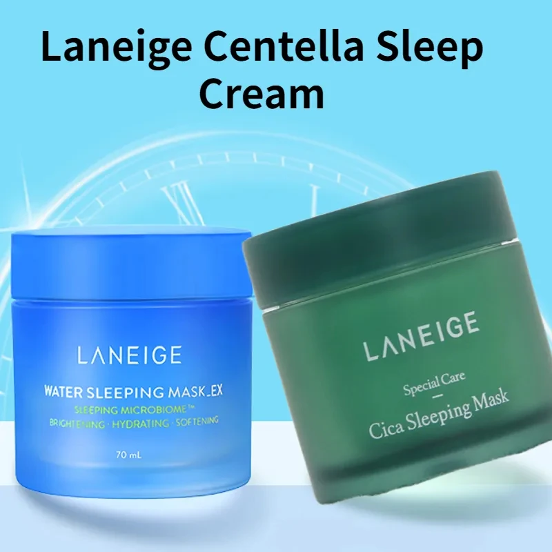 

60g Laneige Centella Sleeping Mask Water Sleep Repair Mask Night Care Hydrated Maintenance Whitening Cream Korea Nourish Protect
