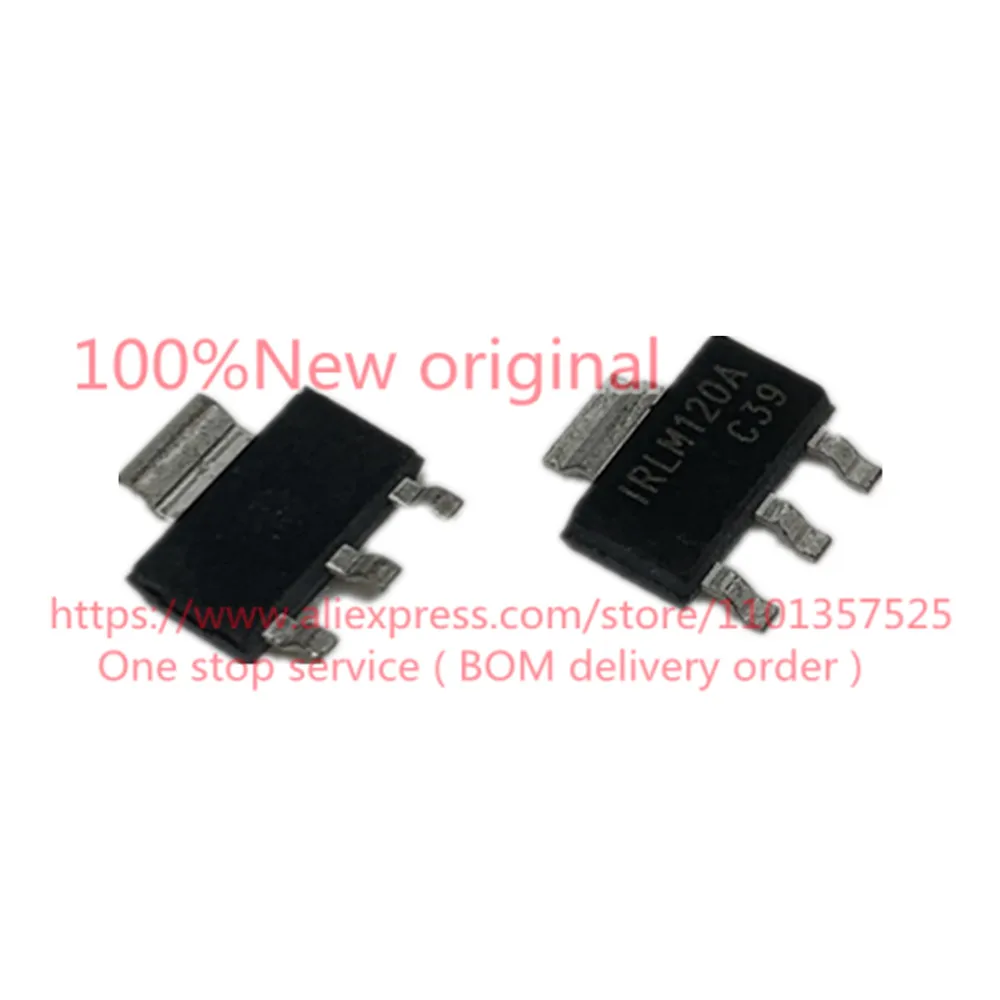

[10pcs] New: IRFM120ATF IRLM120ATF IRFM120A IRLM120A - MOSFET N-channel Original transistor