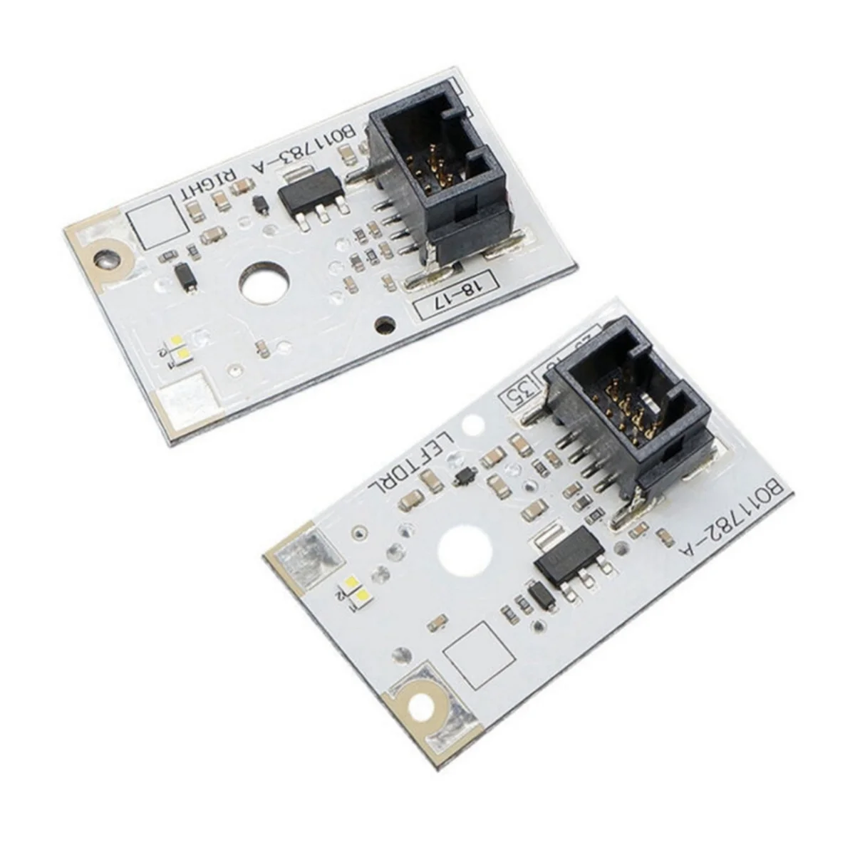 Белые детали DRL для AUDI A3 2017-2019 дневные ходовые огни белые светодиодные платы левая