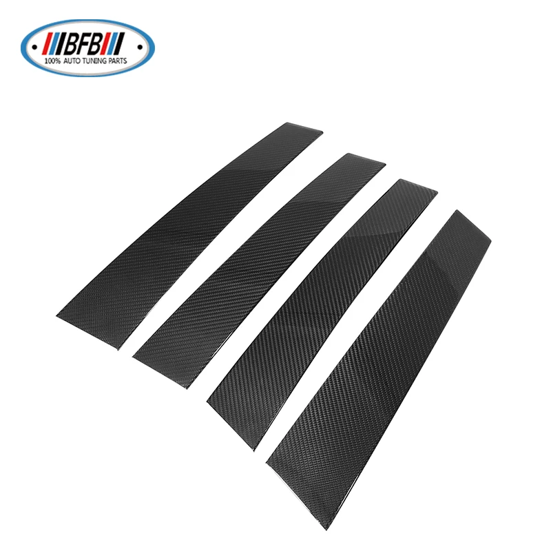 Автомобильные аксессуары настоящая сухая стойка из углеродного волокна оконная