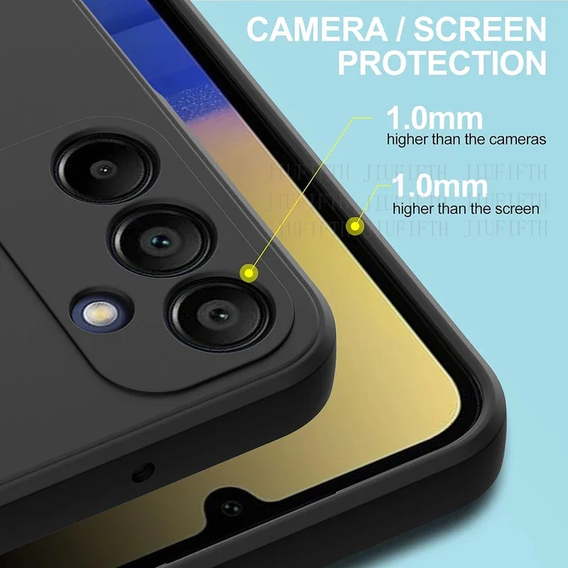 Для Samsung Galaxy A36 5G Funda Чехол Оригинальный Жидкий Силиконовый Мягкий Телефонов A56 A55