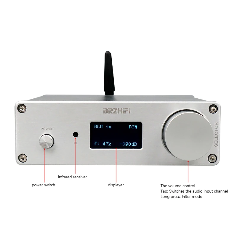 

Новый двухъядерный ЦАП Breeze SU9 ES9038 DSD512, Bluetooth-совместимый 5,0 декодер, усилитель для наушников LDAC, поддержка USB