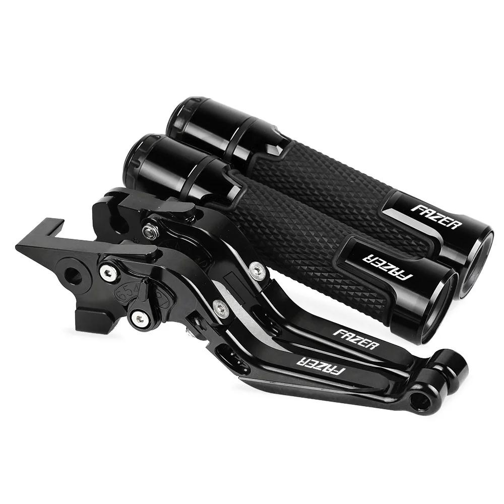 

FAZER 700 1986-1987 Motorcycle CNC Brake Clutch Levers Handlebar knobs Handle Hand Grip Ends FOR YAMAHA FAZER 700 1986-1987
